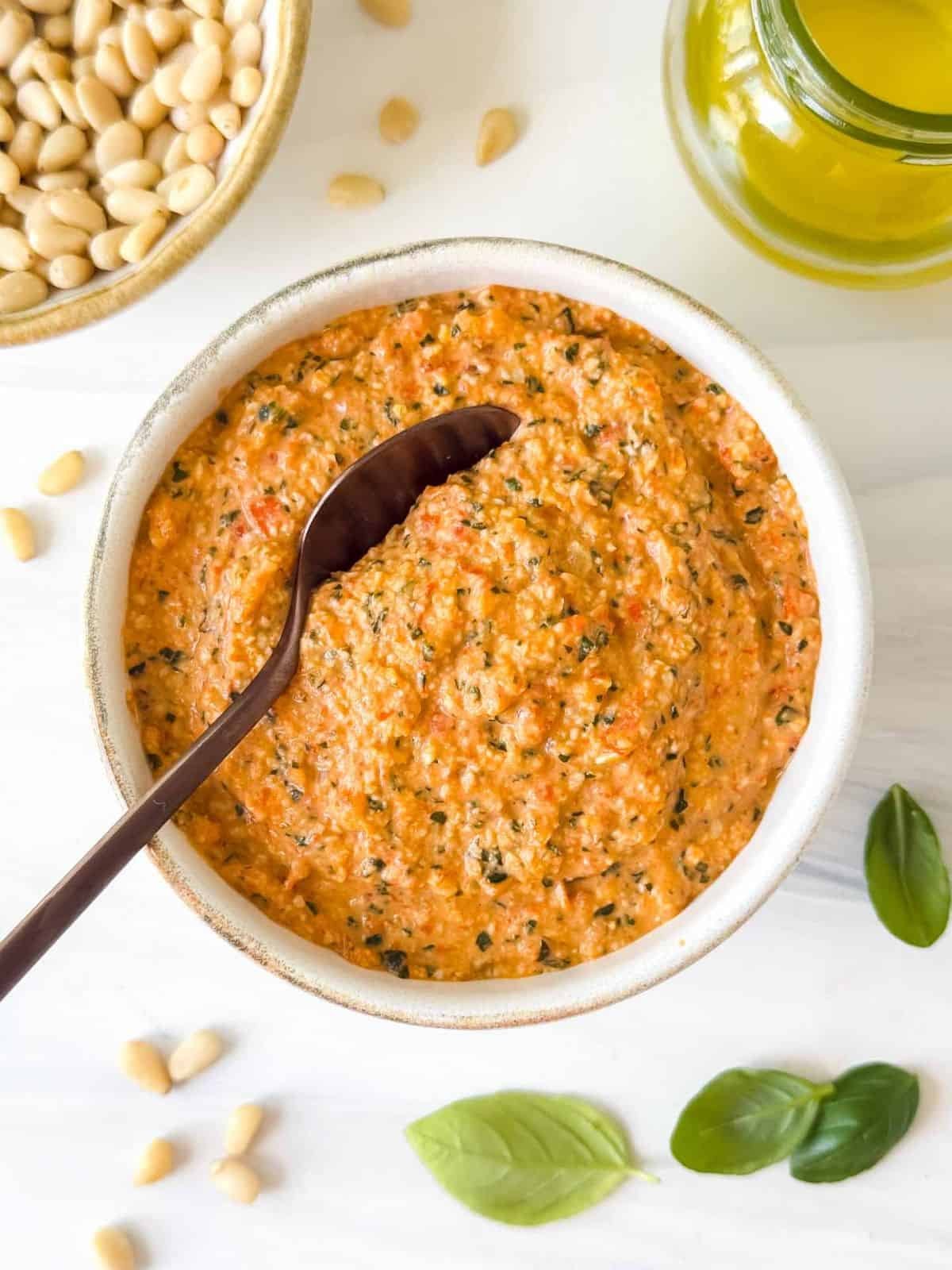 Roasted Red Pepper Pesto